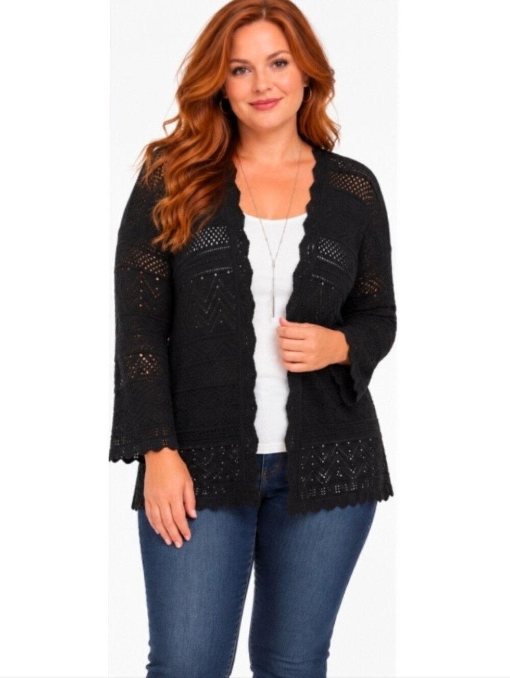 Style & Co Kimomo Cardigan Size L